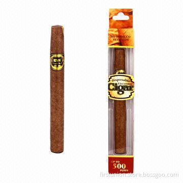 500 Puffs Disposable Electronic Cigars, Huge Vapor, 300mAh Battery Capacity